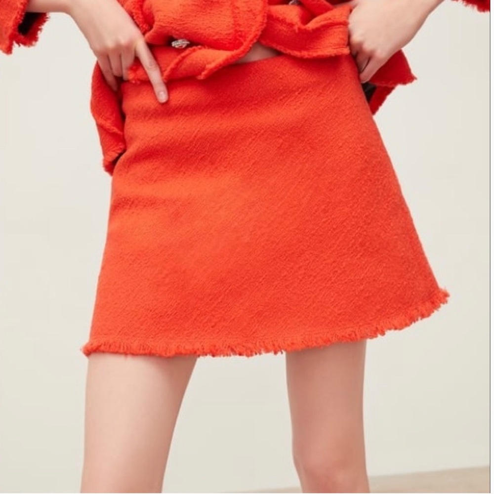 Zara Tweed Mini Skirt